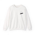 Crewneck Sweatshirt — Cute Dove on Microphone Embroidered Design