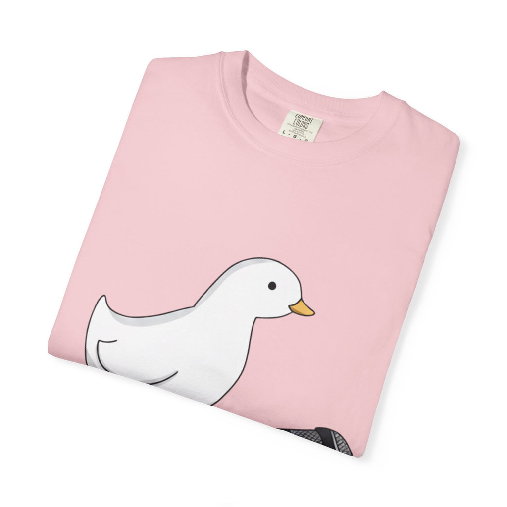 Duck on Mic T-Shirt — Cute Podcasting Tee for Hosts & Music Lovers