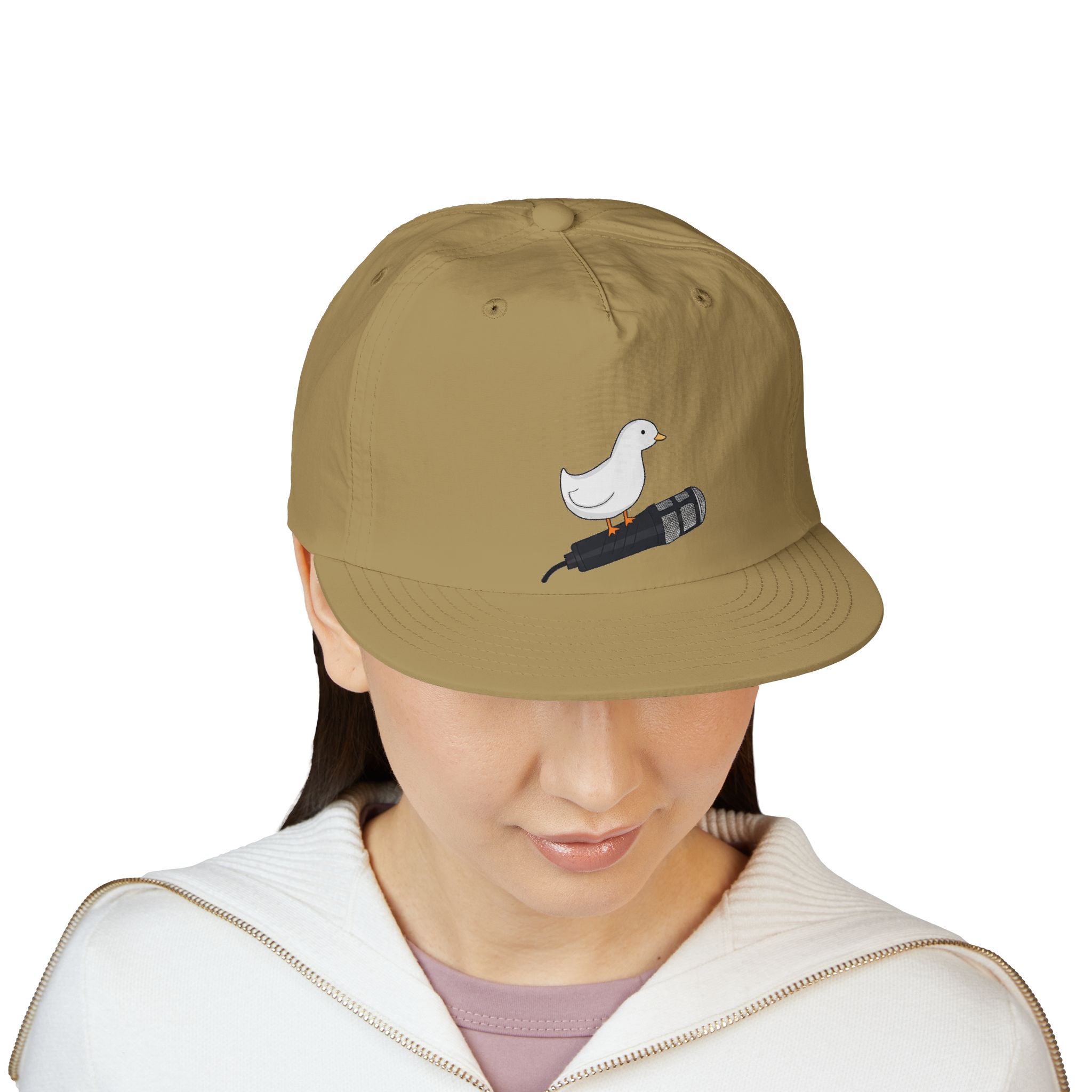 Cap — Surf Chick on Surfboard Embroidered Hat