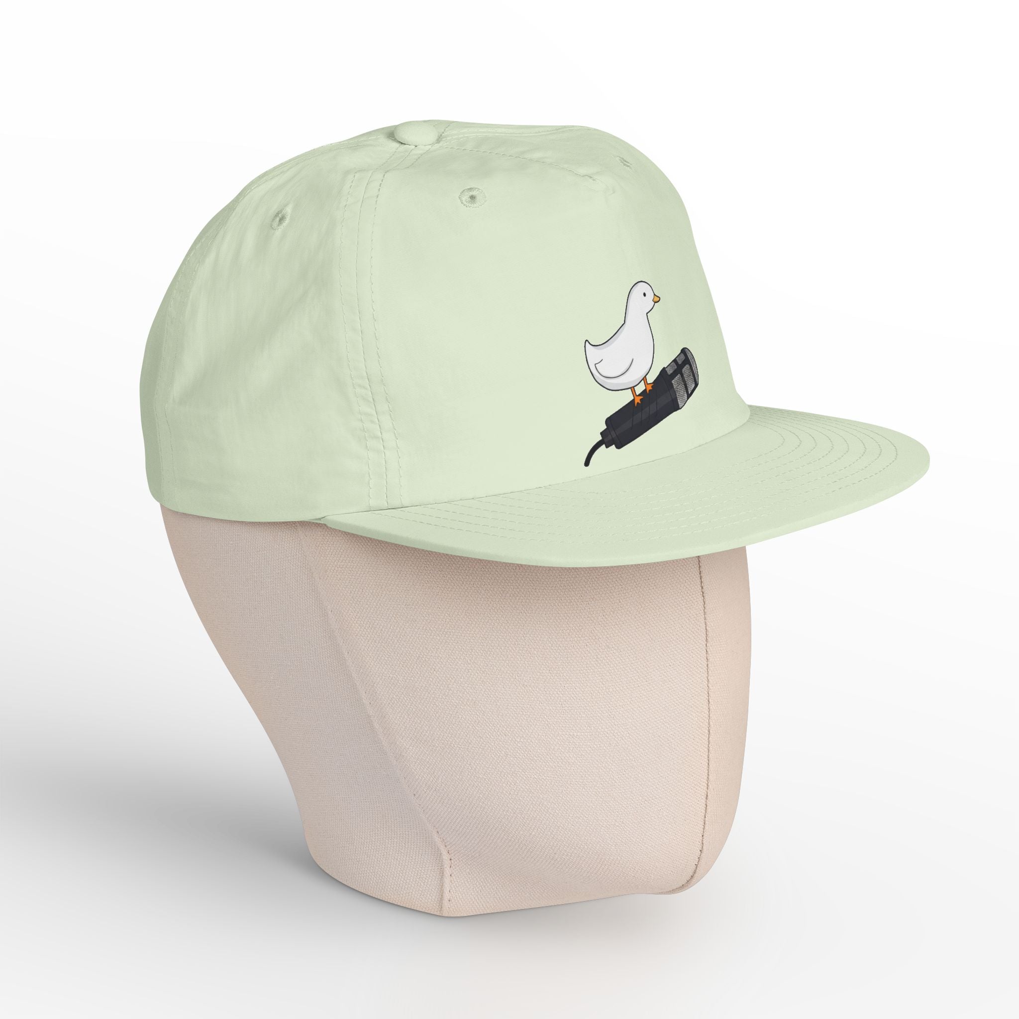 Cap — Surf Chick on Surfboard Embroidered Hat