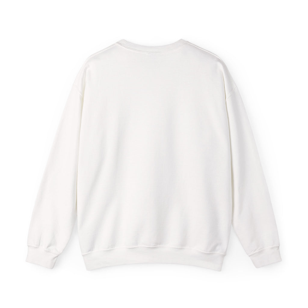 Crewneck Sweatshirt — Cute Dove on Microphone Embroidered Design