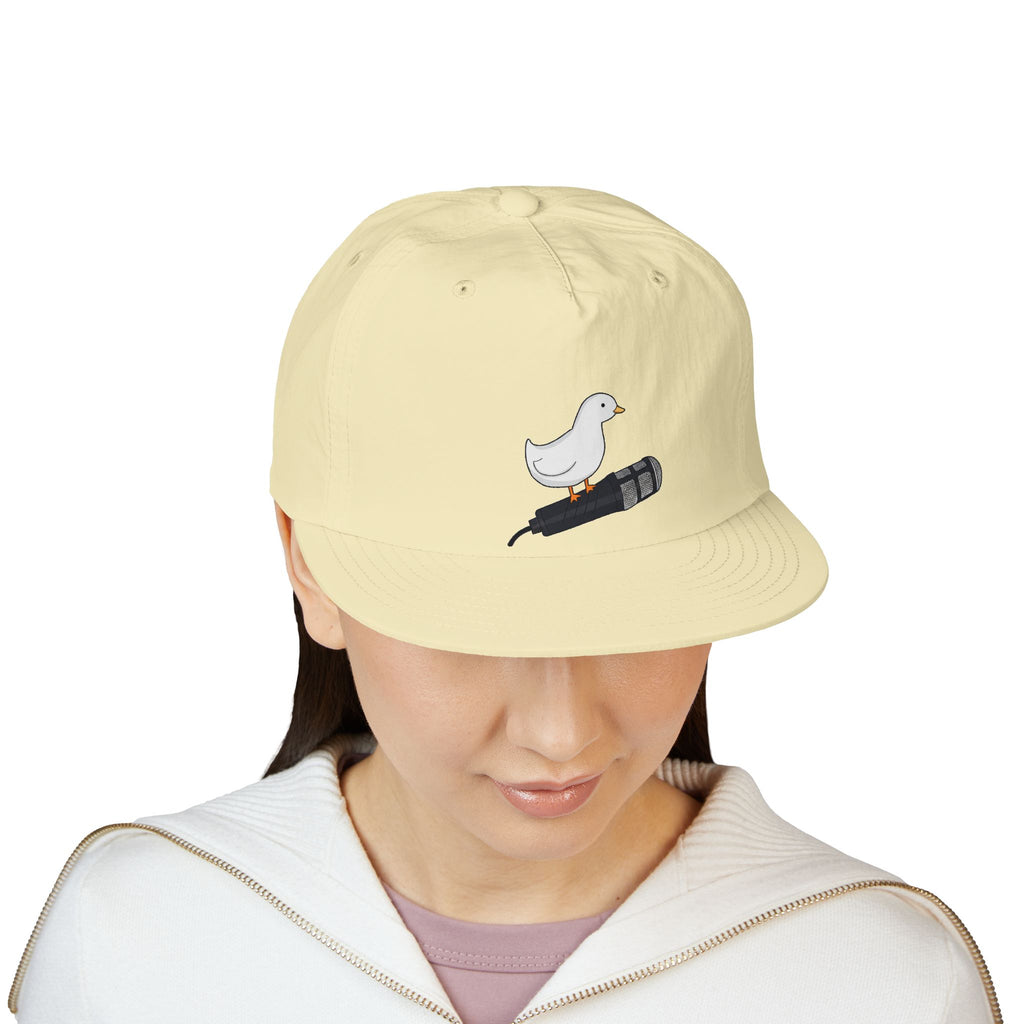 Cap — Surf Chick on Surfboard Embroidered Hat