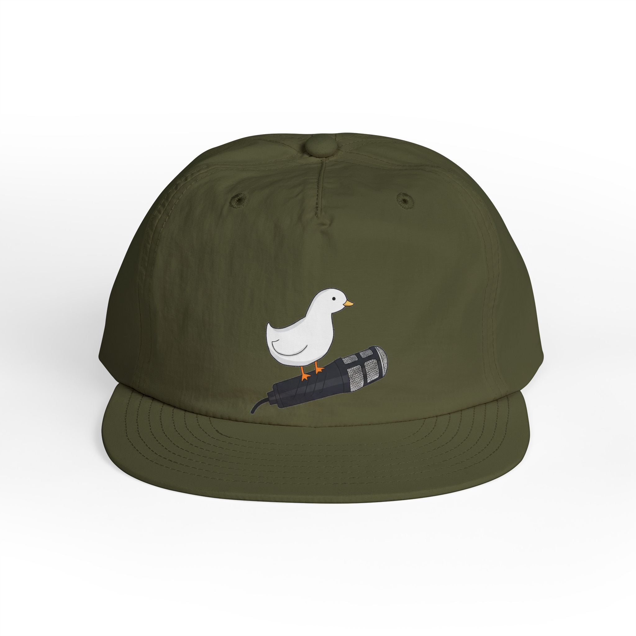 Cap — Surf Chick on Surfboard Embroidered Hat