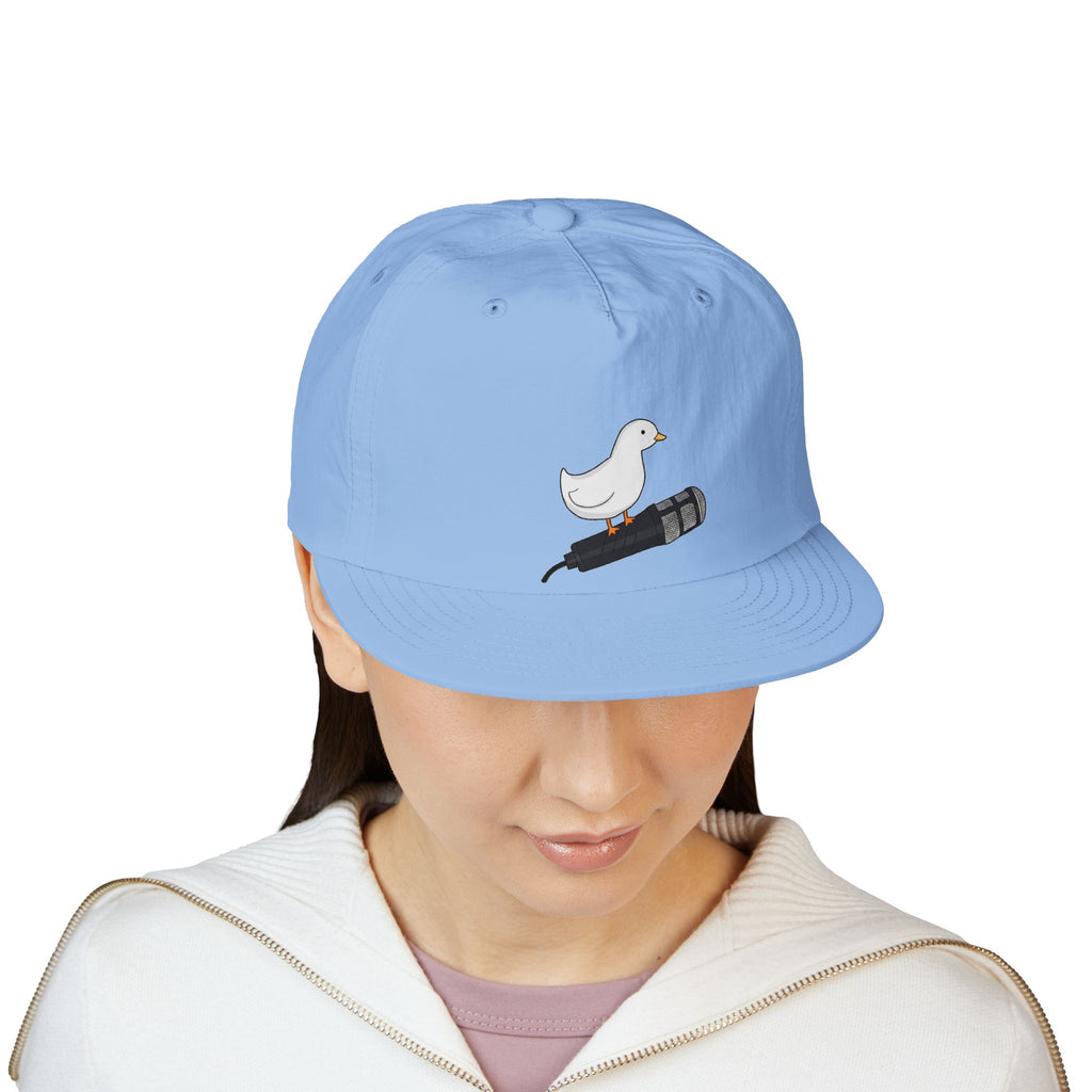 Cap — Surf Chick on Surfboard Embroidered Hat